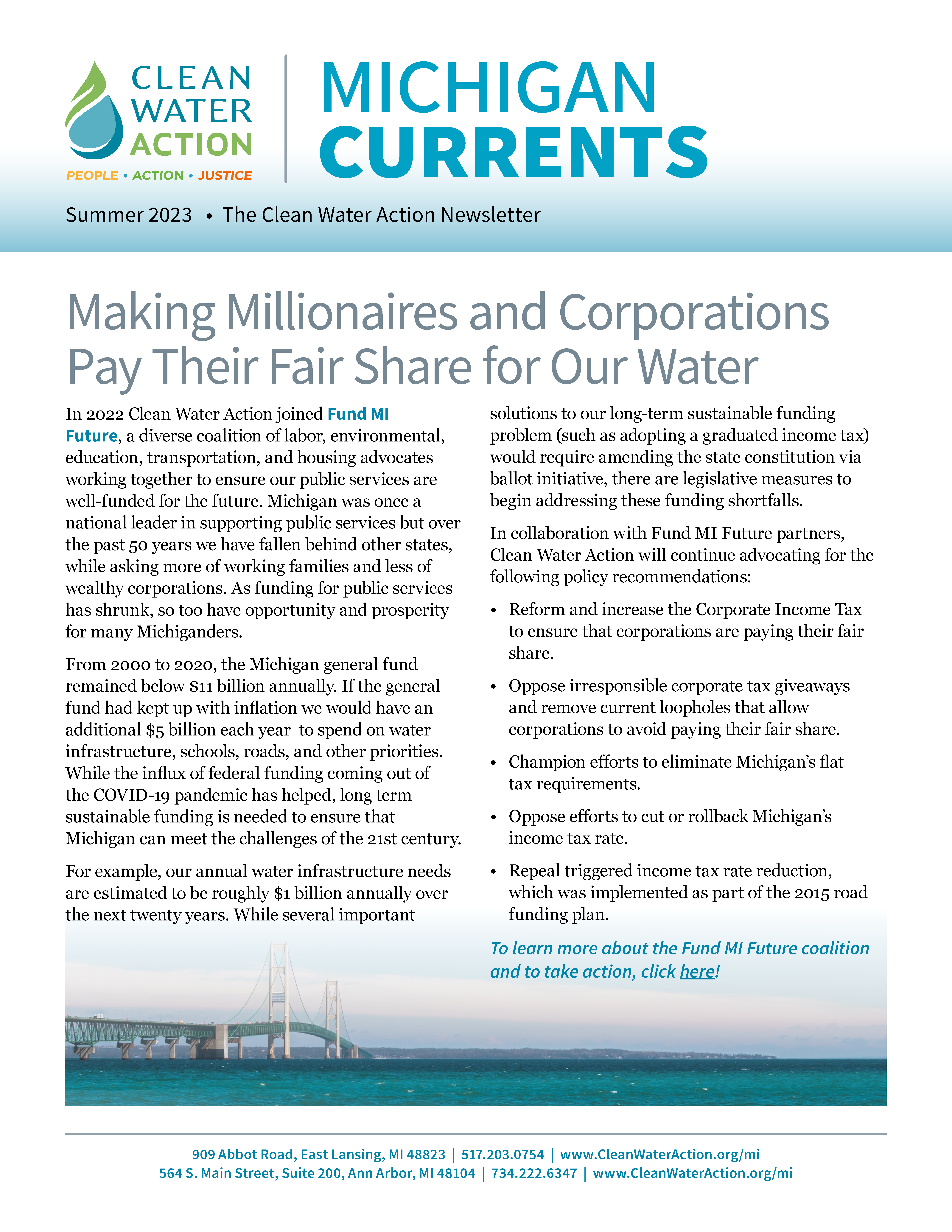 Michigan Currents Summer 2023 | Page 1