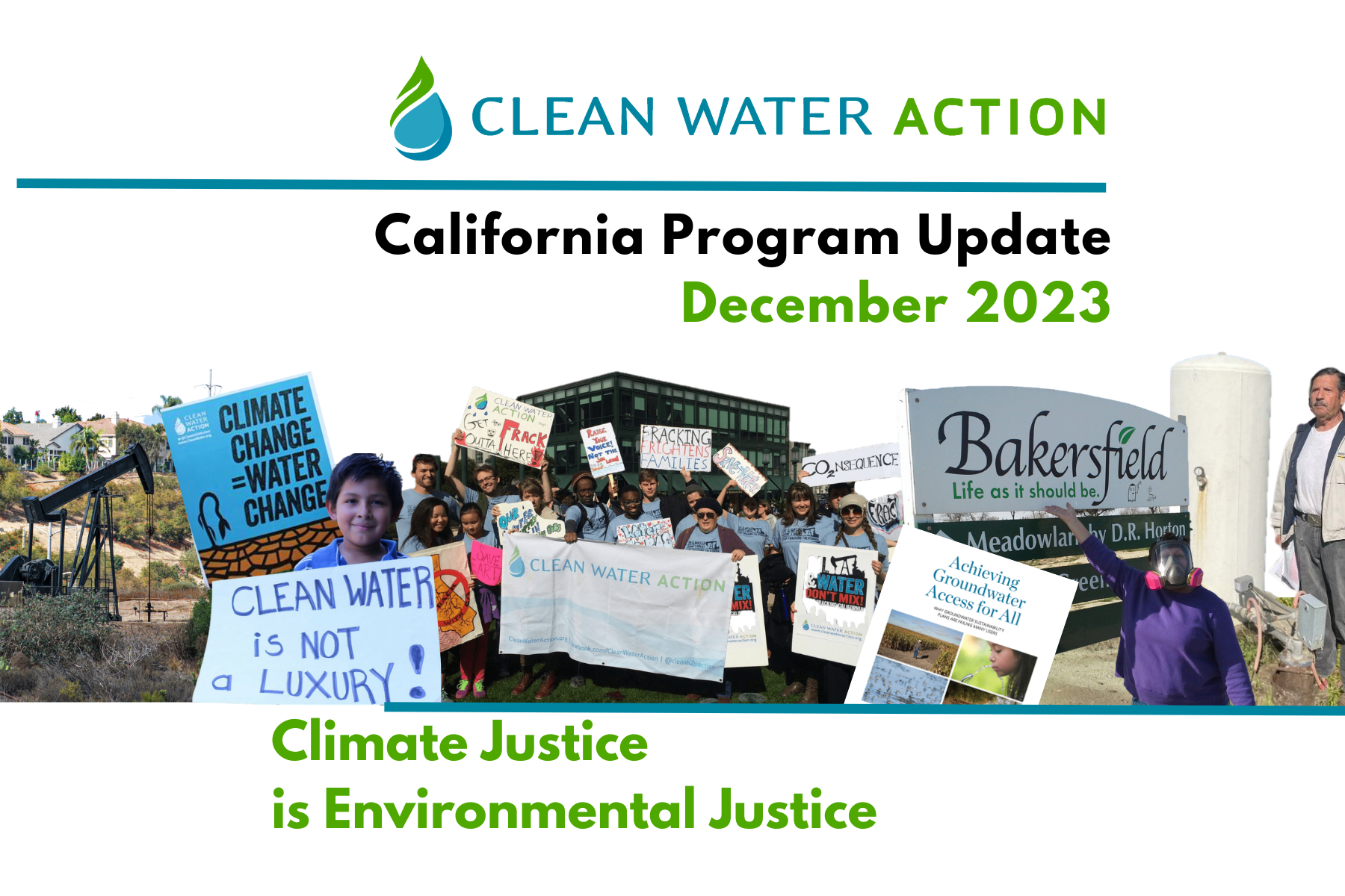 California Program Update, December 2023 | Climate Justice is Environmental Justice