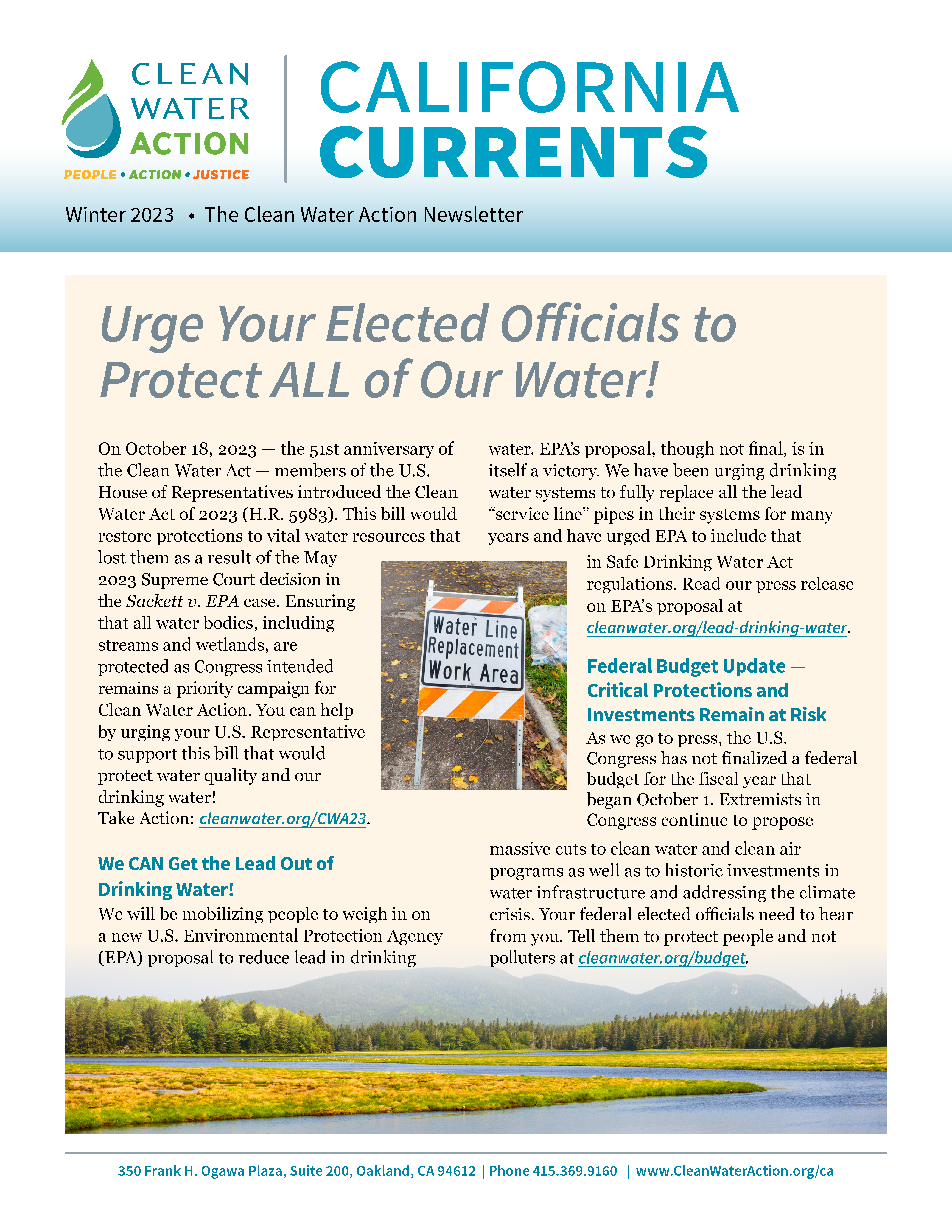 California Currents Winter 2023 | Page 1