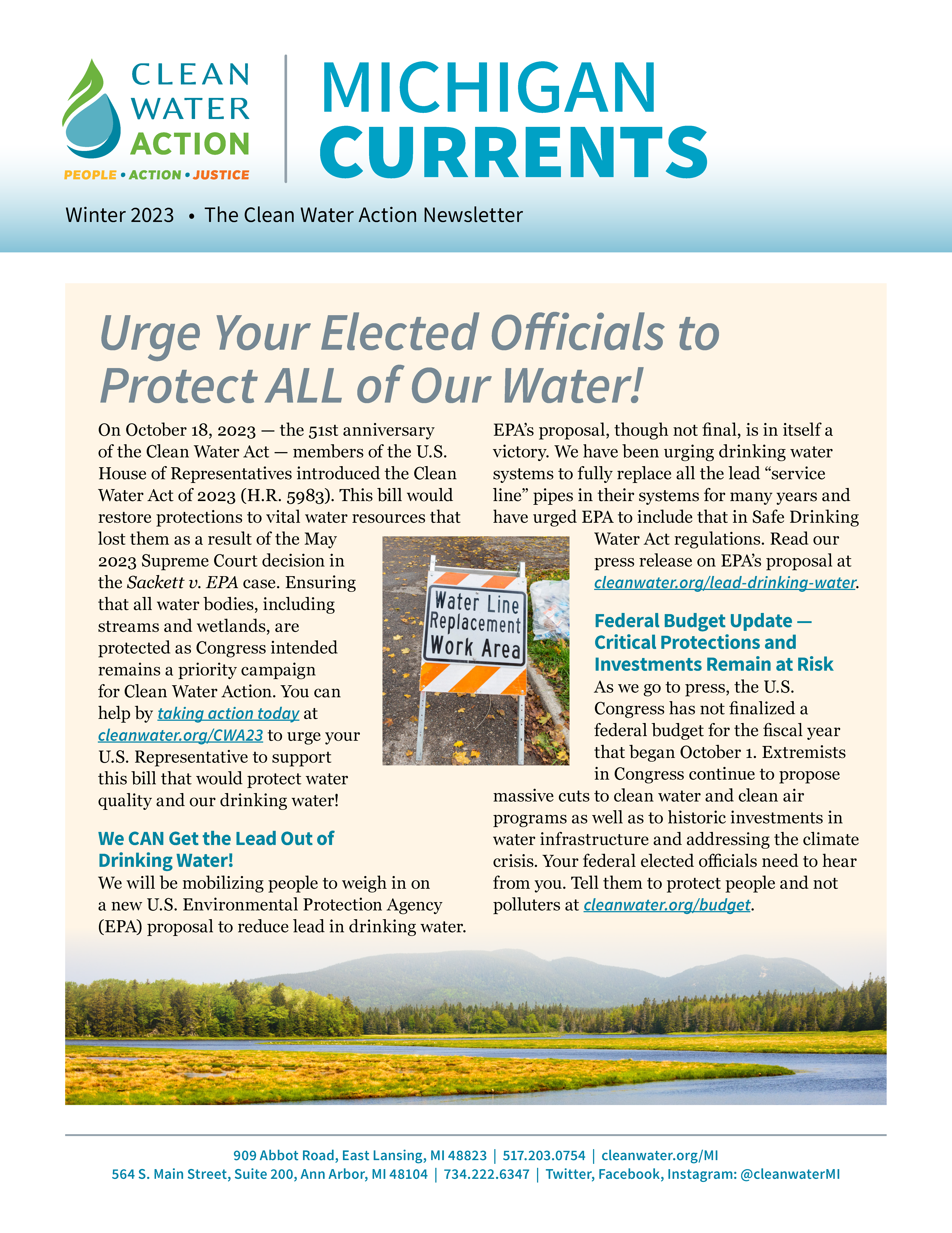 Michigan Currents Winter 2023 | Page 1