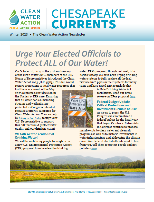 Chesapeake Currents Cover