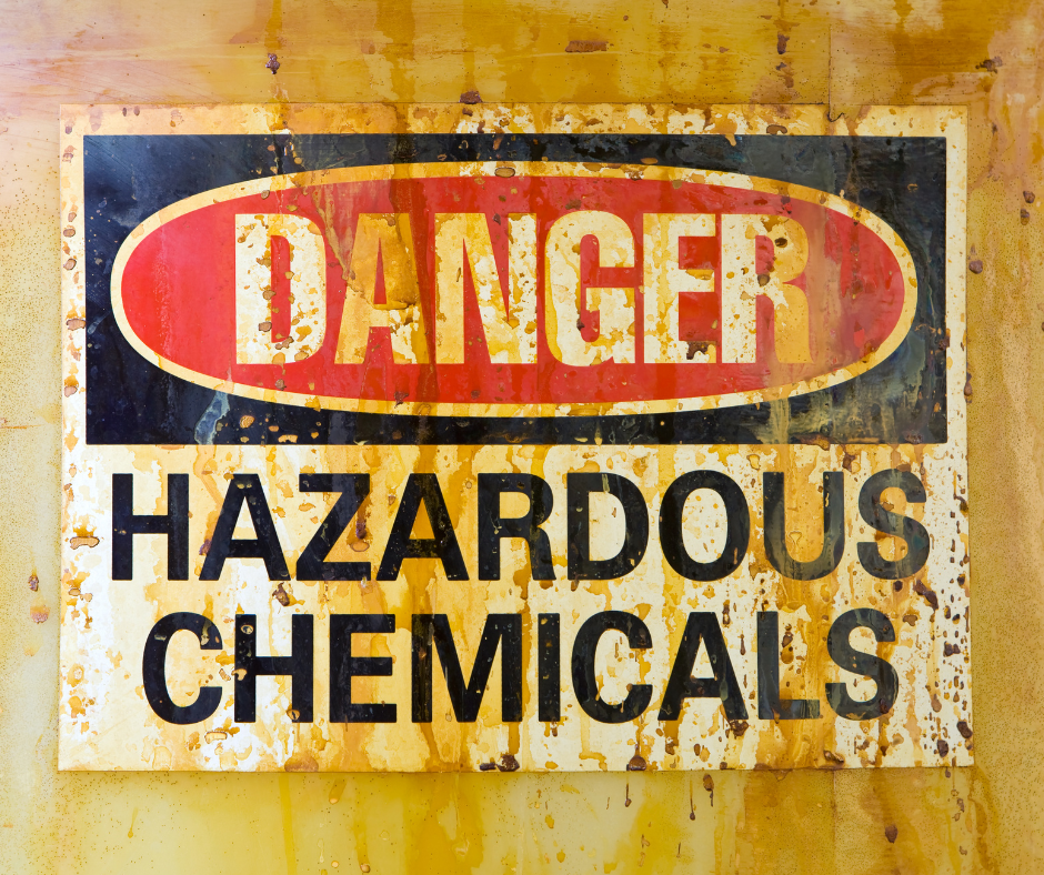 Hazardous Chemicals Sign - Canva