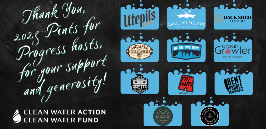 Thank you 2023 Pints for Progress hosts! 