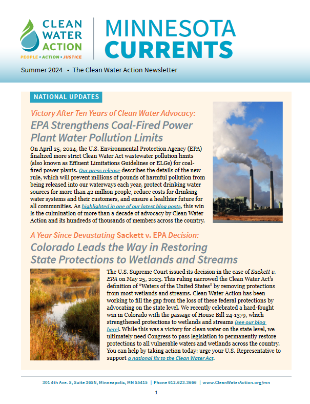 MN Summer Currents 2024 Cover