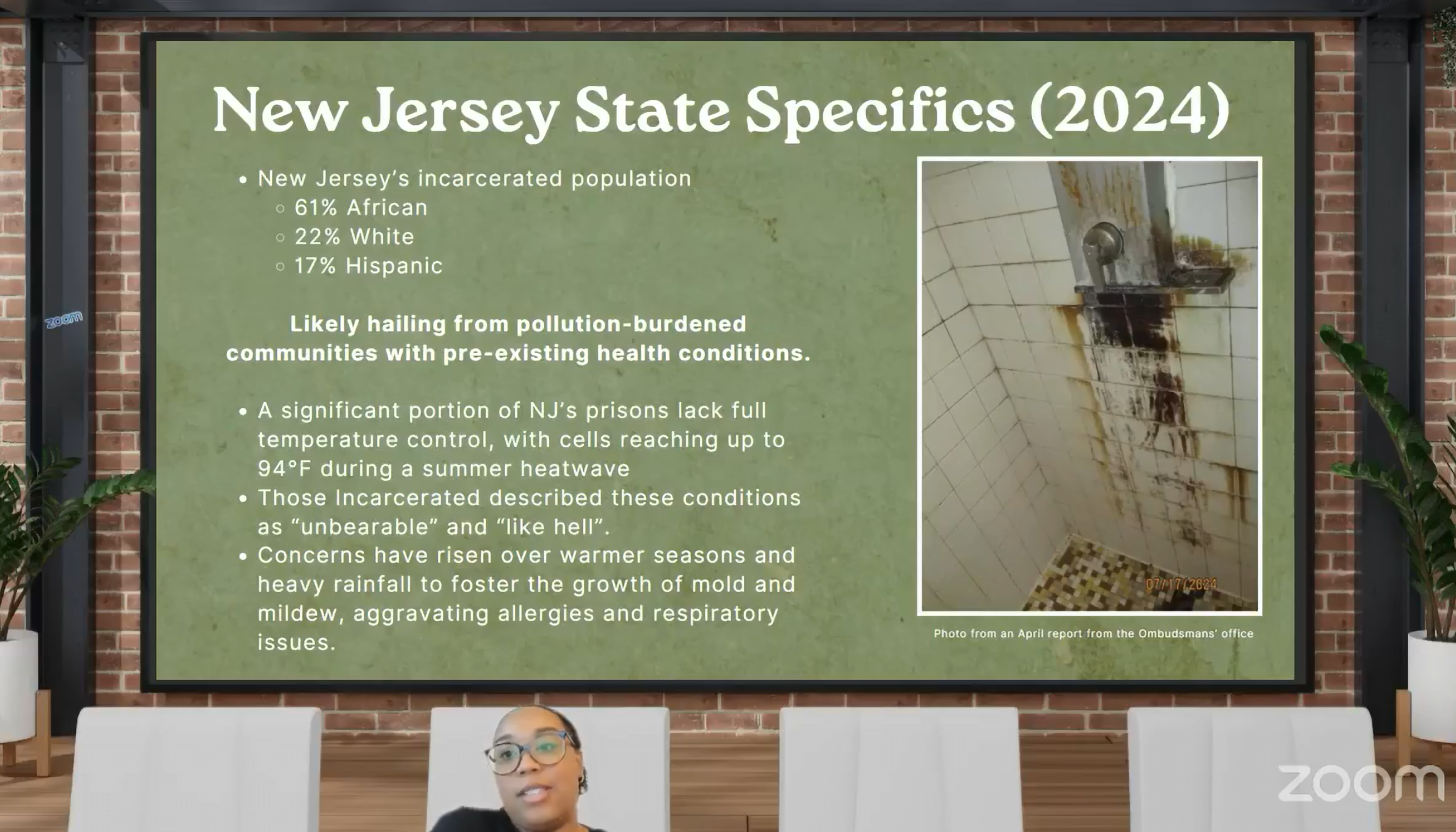 Image of NJ's Safe Water Safe Lives zoom presentation