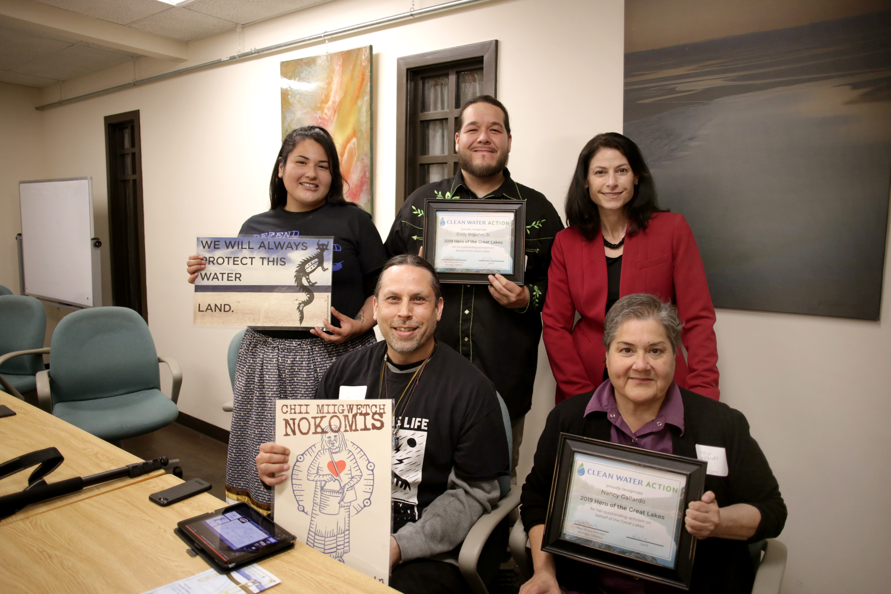 GLAC Award honorees with AG Dana Nessel