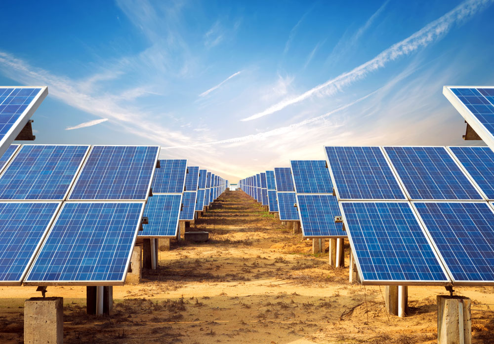 Solar installation. Photo credit :gyn9037 / Shutterstock