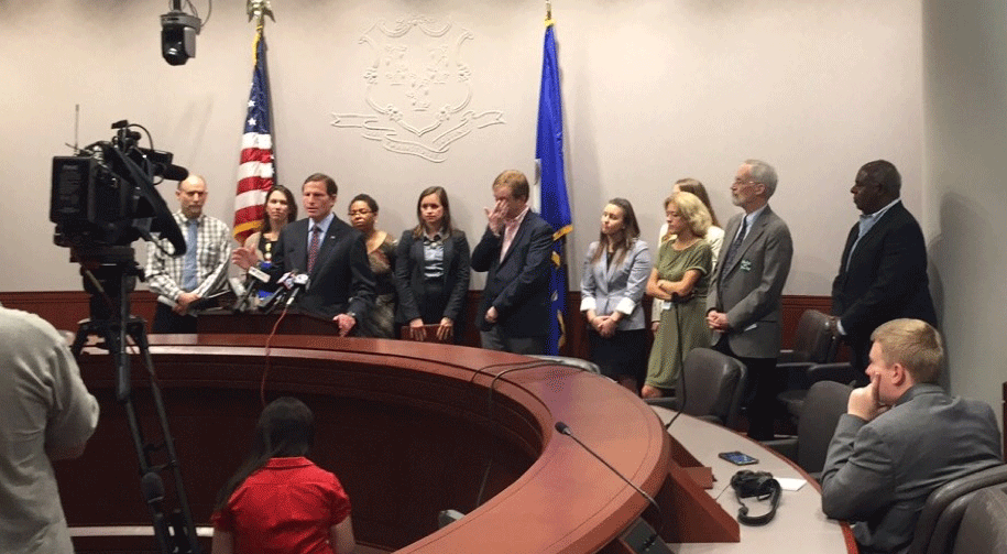 Senator Blumenthal Paris Accord Event - June 2017