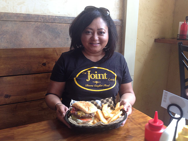 Shirley Berry, owner of The Joint Eatery in San Jose, a particpant in the Rethink Disposable program
