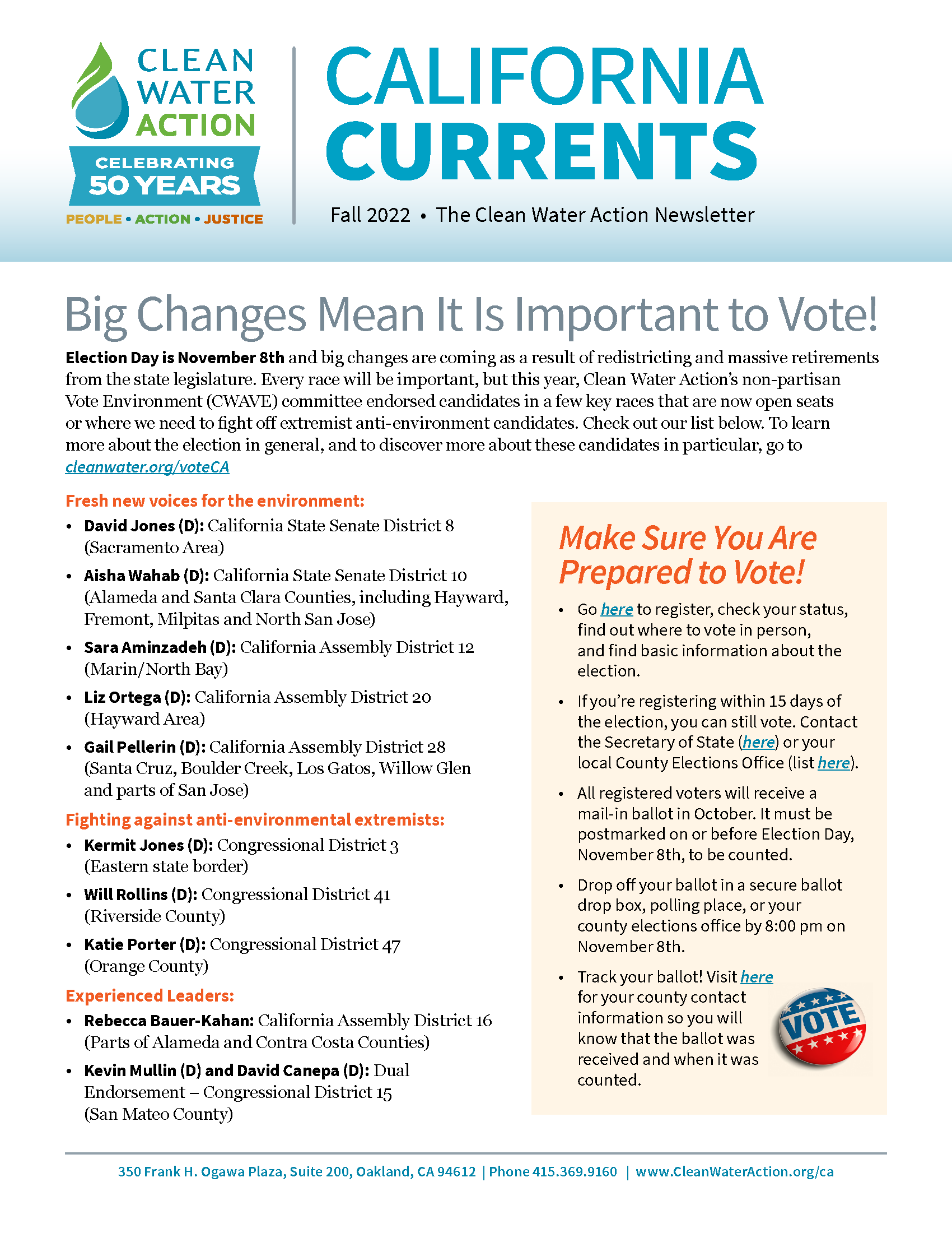 California Currents Fall 2022 Page 1