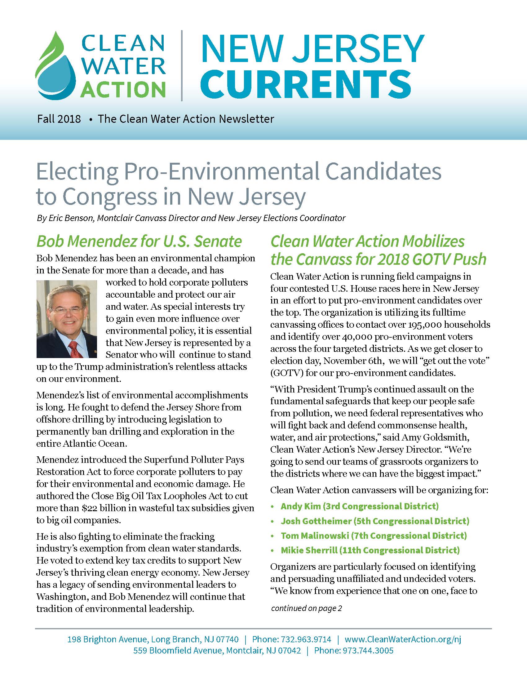 New Jersey Currents -- Fall 2018