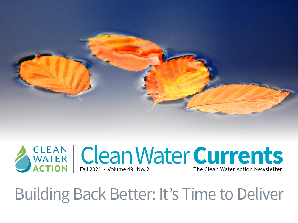 Clean Water Currents -- Fall 2021 -- Cover