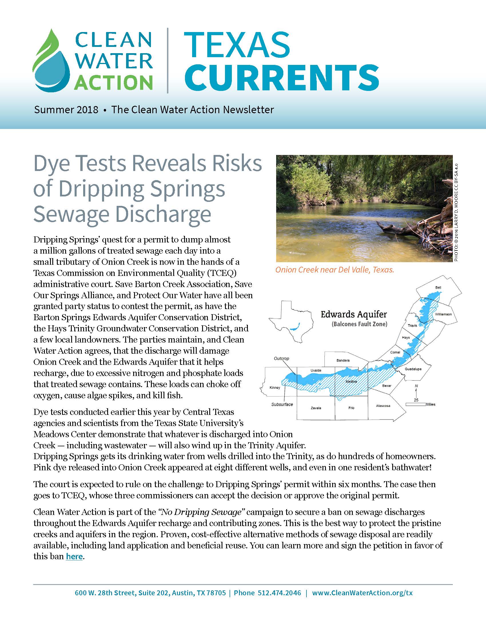 Texas Currents -- Spring-Summer 2018