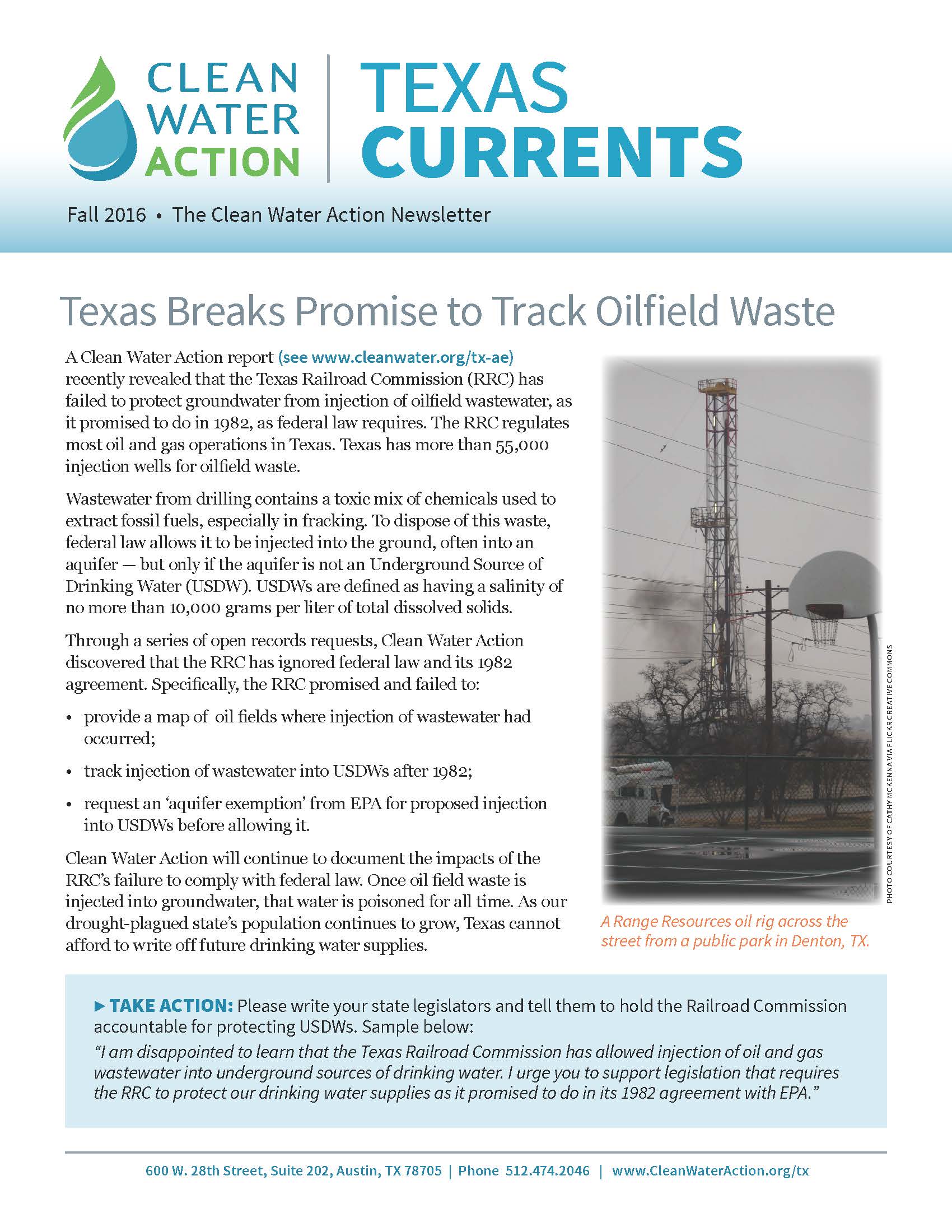 Texas Currents - Fall 2016