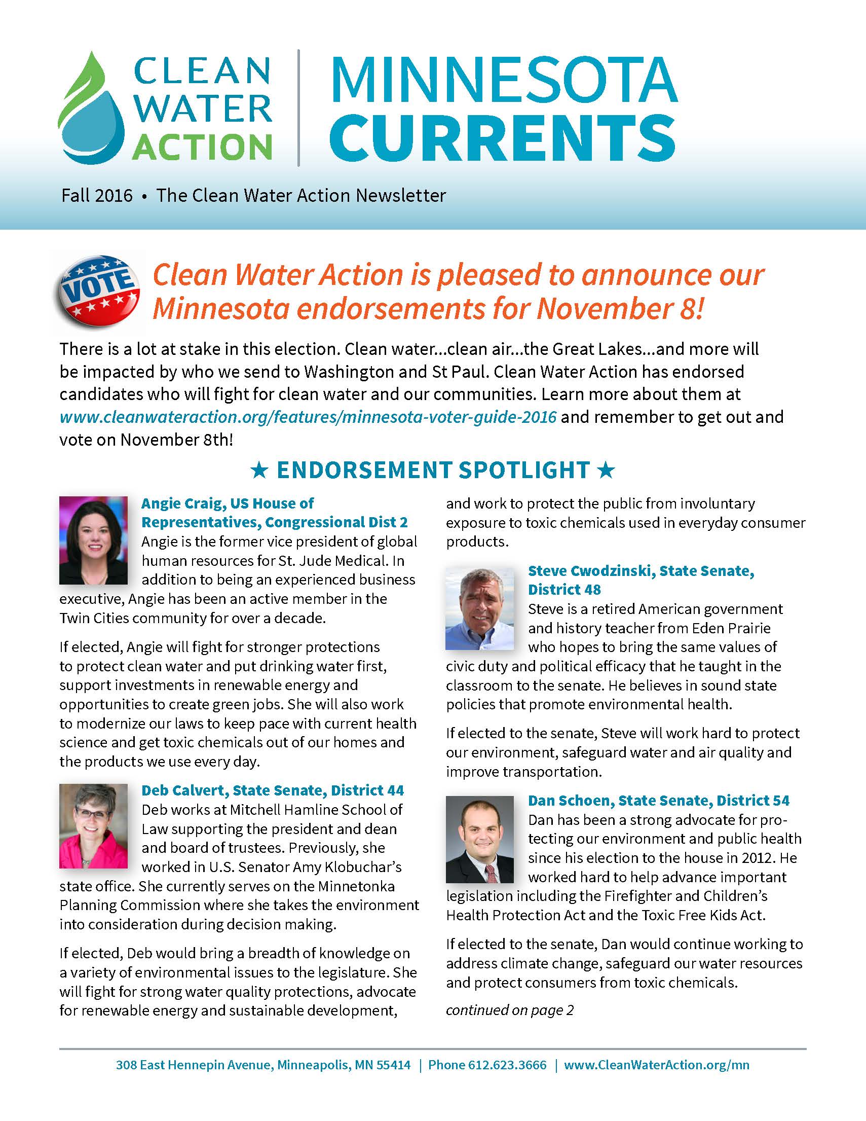 Minnesota Currents - Fall 2016