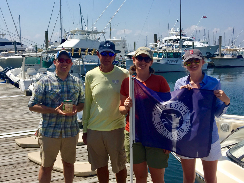 After the Trash Trawl in Narragansett Bay