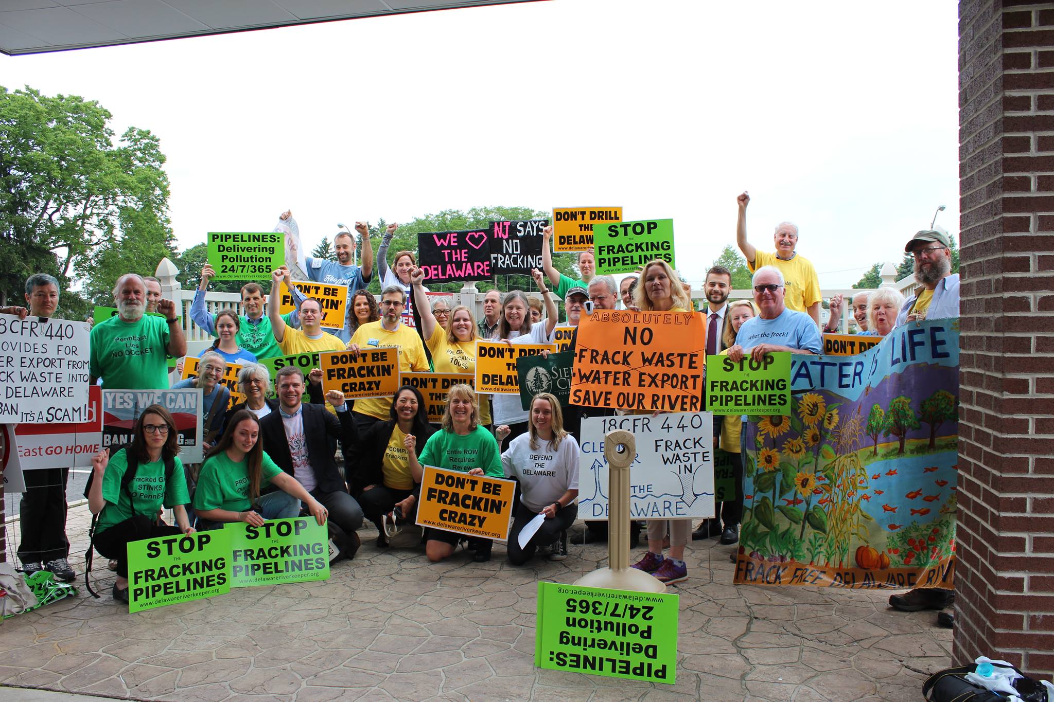 NJ_Fracking_DRBC_Coalition_Photo by Delaware Riverkeeper Network