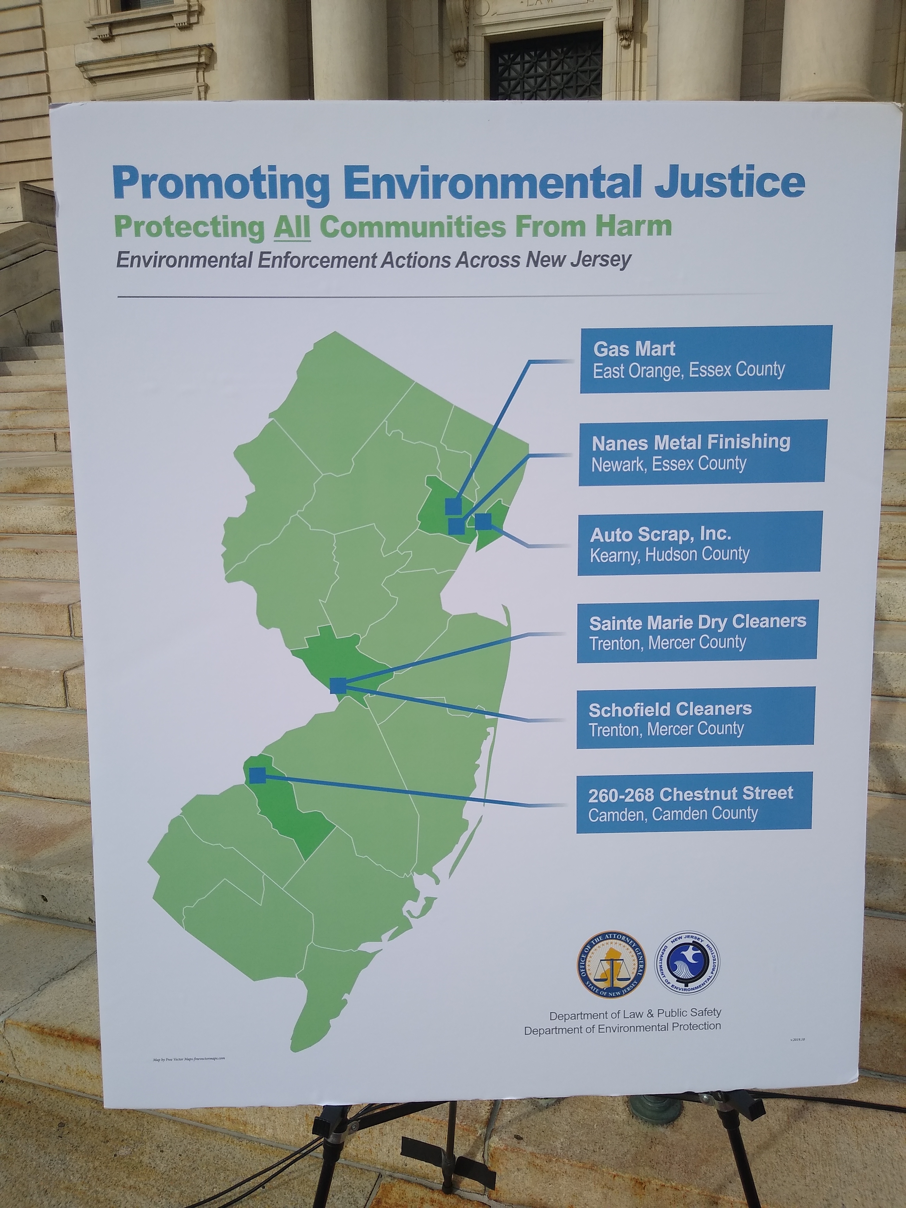 NJ Attorney General enforcement sites