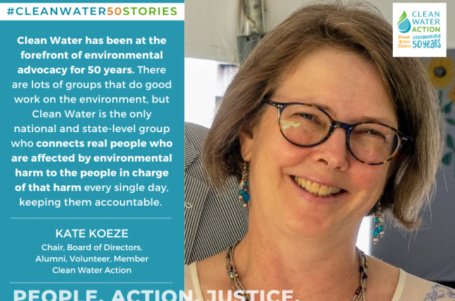 Clean Water 50 Stories: Kate Koeze