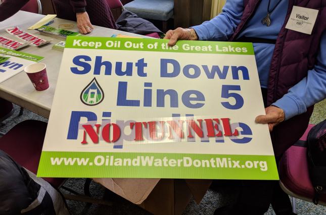 Shut Down Line 5 - No Tunnel