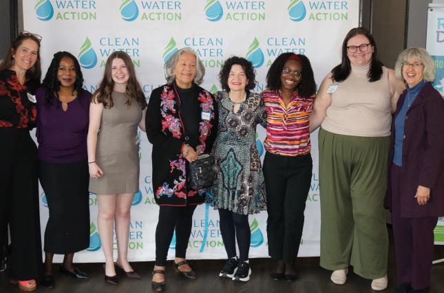 Image of NJ board members with staff