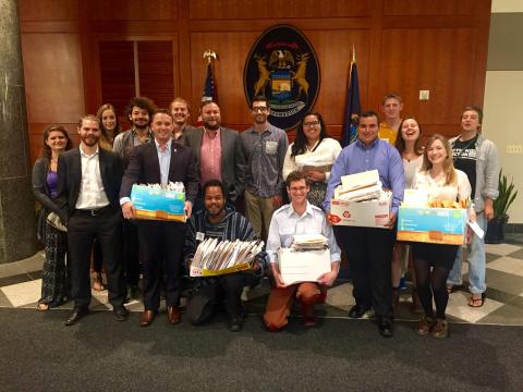 Michigan 2015 Legislative Letter Drop