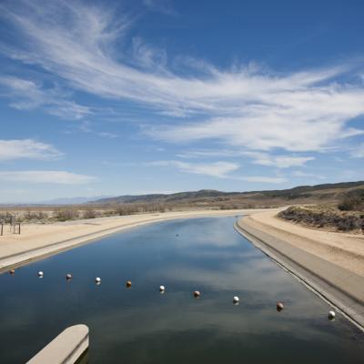 Aqueduct in California. Photo credit: AbbieImages / IStock