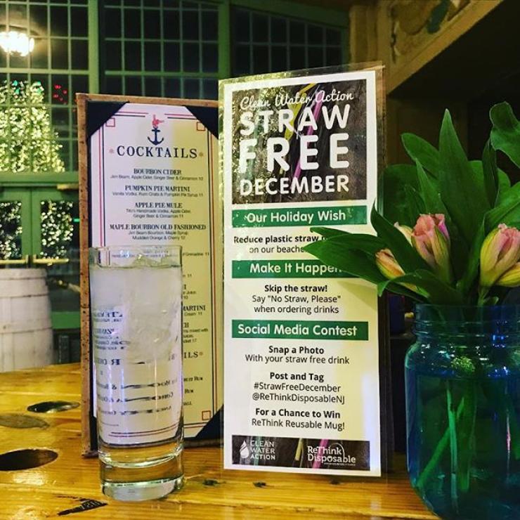 New Jersey_Rethink Disposable_Straw Free December_Clean Water Action