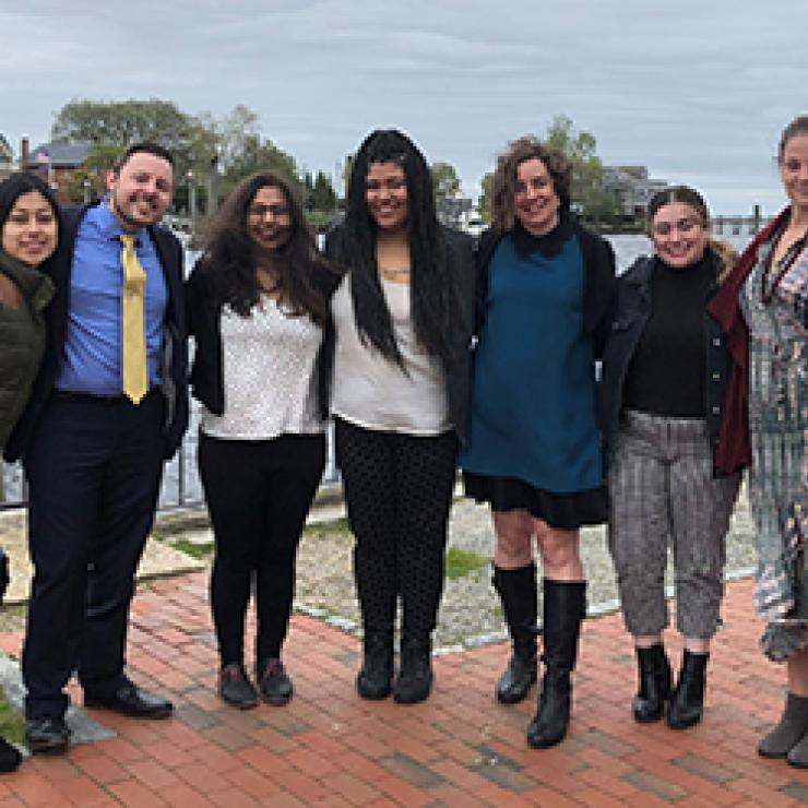 Clean Water Action staff at this year’s Breakfast of Champions (L to R): Office Manager Daisy Benitez, State Director Johnathan Berard, Assistant Canvass Director Sajida Chandoo, Canvass Field Manager Jesa Medders, Program Organizer and National Canvass S