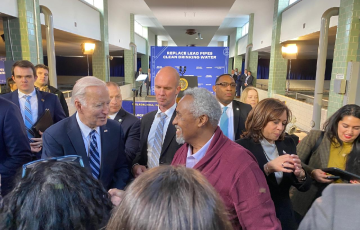 Maurice and President Biden - PA