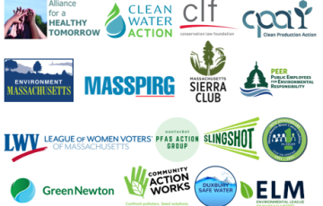 Image of MA PFAS coalition logos