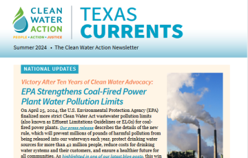 Texas Currents | Summer 2024 Cover