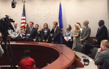 Senator Blumenthal Paris Accord Event - June 2017