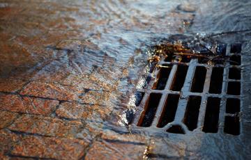 photo: stormwater drain, shutterstock.com