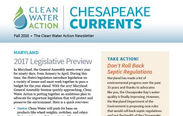 Chesapeake Currents - Fall 2016
