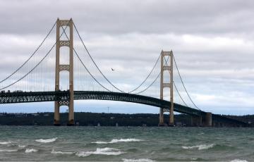 Mackinac bridge