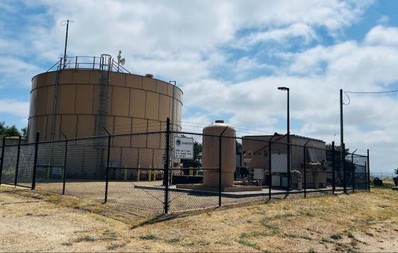 Water facility in California
