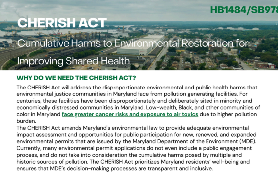 CHERISH Act: Cumulative Harms to Environmental Restoration for Improving our Shared Health