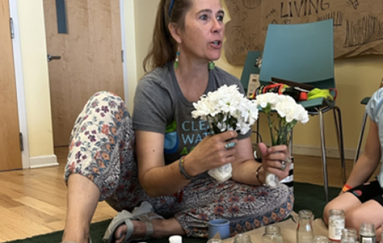 Marta Young, Clean Water Action, Zero Waste Specialist, Marta Young, at the Essex County Environmental Center (ECEC)