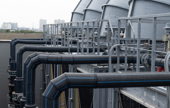 Cooling units for an industrial data center