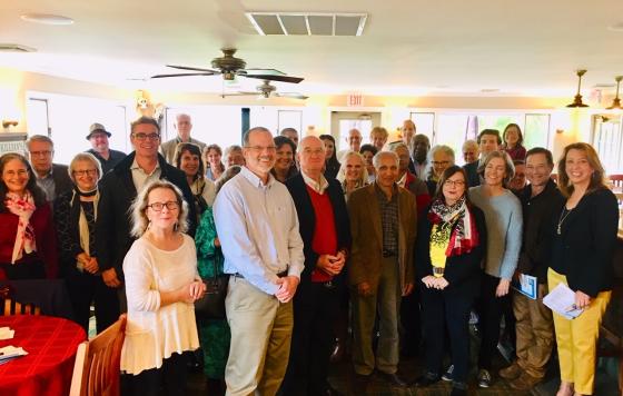 Group photo from our Fall Harvest event