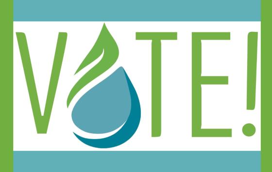 Image of Clean Water Action's Vote Logo